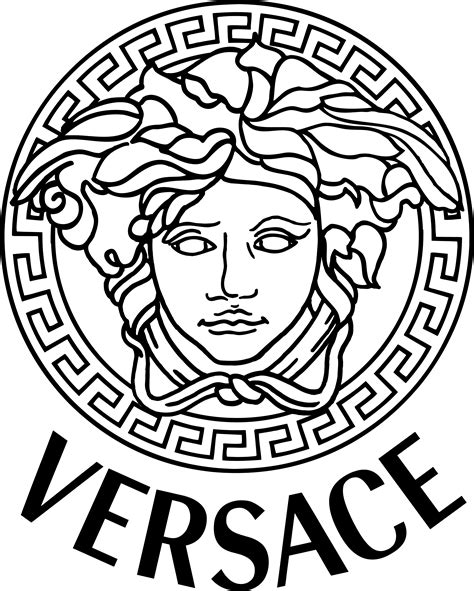 versace logo high resolution|versace logo images.